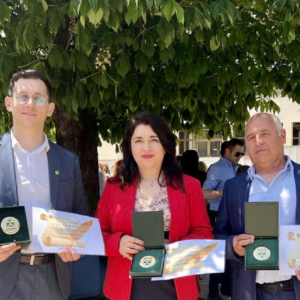 НПГ с награди за изключителен принос към образованието от кмета на Община Гоце Делчев