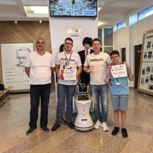 НПГ с първенци в Международно състезание по роботика 2025