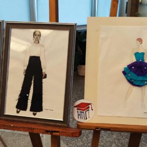 В Седмицата на професионалните умения учениците от професионално направление „Облекло“ показаха своите дизайнерски таланти