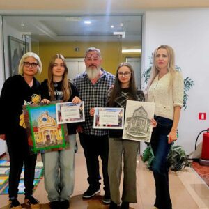 I-во място за ученичка от НПГ в III-то издание на детската художествена колония „Малкият Монмартър“