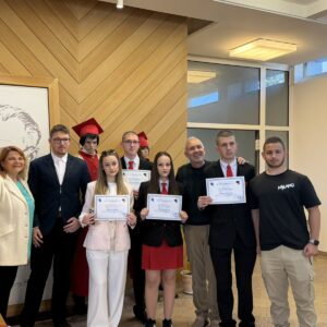 Отличен резултат за НПГ от Националното състезание по електроника „Мога и зная как“